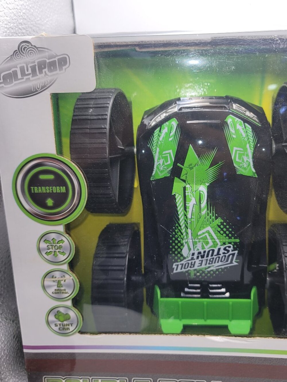 Double Roll Stunt Car – Remote Control Flip & Spin Toy